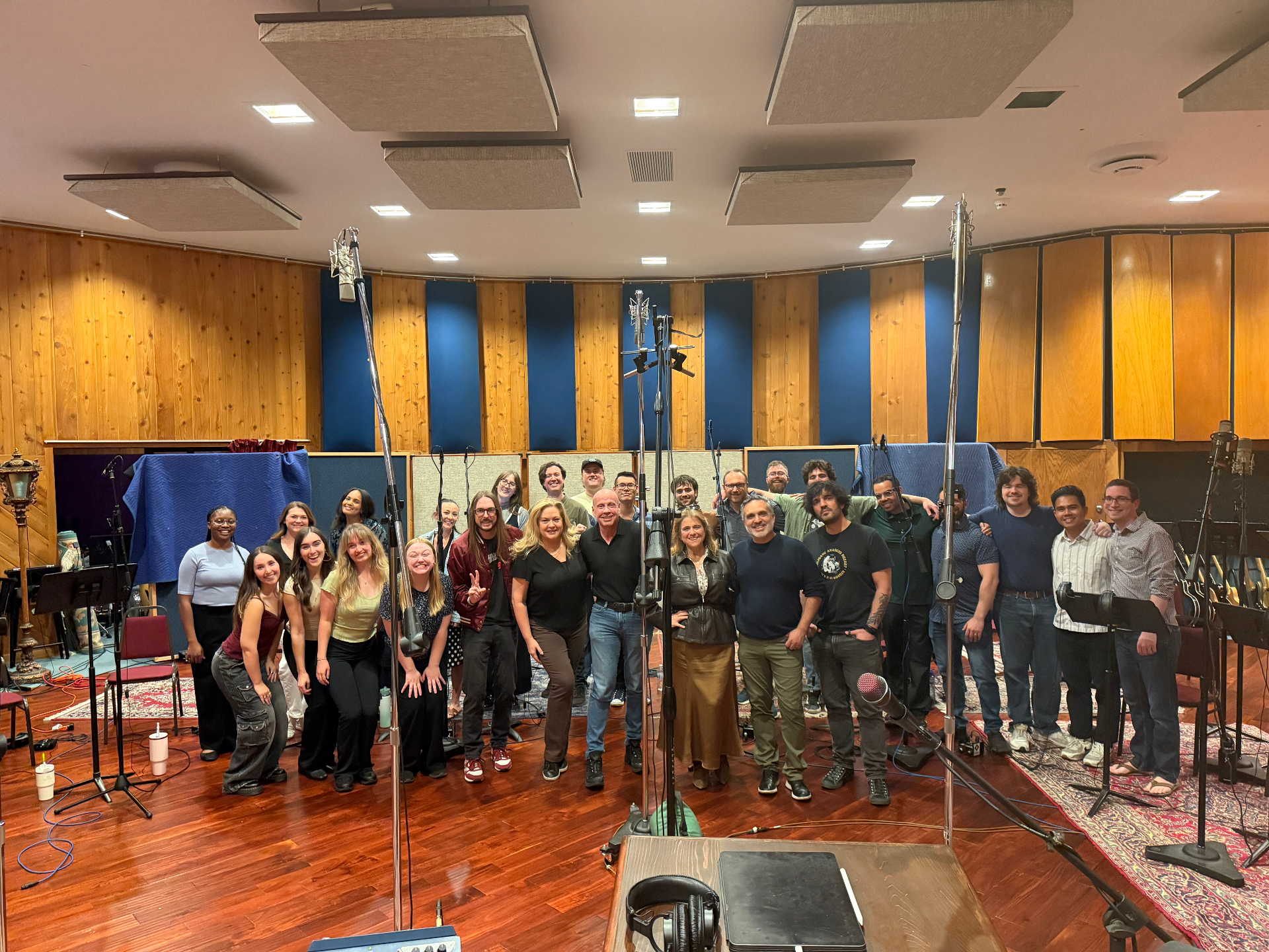St7dio - Classical team and musicians in the recording studio