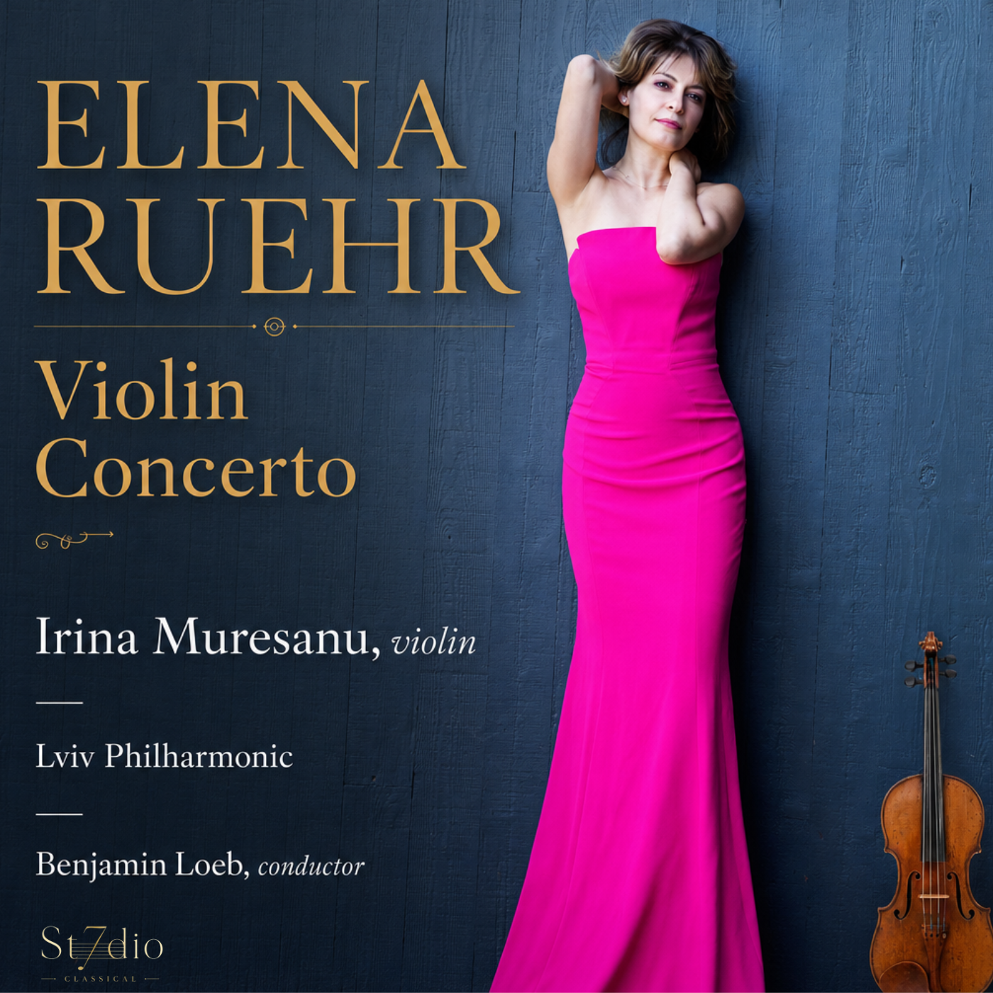 Elena Ruehr: Violin Concerto album cover